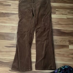 Brandy melvillie corduroy brown low rise pants